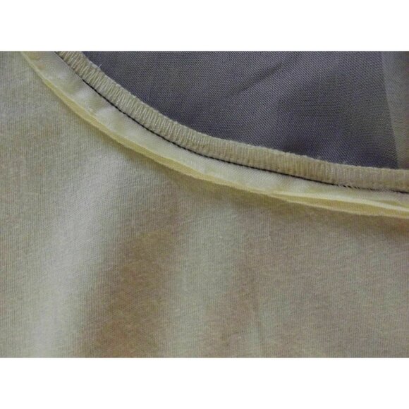 Leifnotes T-shirt Blouse Womens Small Yellow Gossamer Top ties Anthropologie - Picture 7 of 13